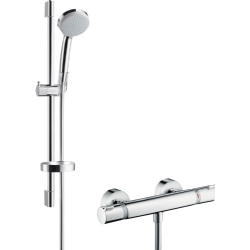 Hansgrohe Croma100 Vario Ecostat Comfort Termostat Batrayalı 65cm Eco Duş Seti Hemen Al