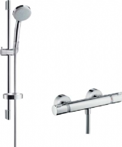 Hansgrohe Croma100 Vario Ecostat Comfort Termostat Batrayalı 65cm Duş Seti Hemen Al