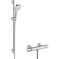 HansGrohe Croma Select E Termostatik Bataryalı 90cm Duş Seti