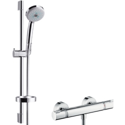 Hansgrohe Croma100 Multi Ecostat Comfort Termostat Batrayalı 65cm Duş Seti Hemen Al