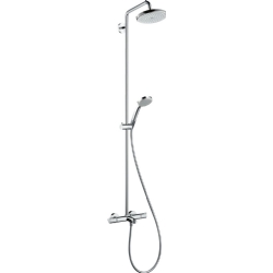 HansGrohe Croma 220mm 1jet Küvet İçi Termostatlı Duş Kolonu