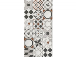 Çanakkale Seramik Rp-8391 Aria Siyah Kırmızı Klasik X 30X60