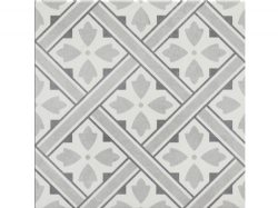 Çanakkale Seramik Gs-D4875 Ornament Geo Gri 33x33
