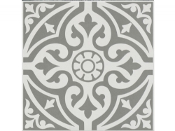 Çanakkale Seramik Gs-D4877 Ornament Klasik Gri 33x33 Hemen Al