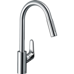 Hansgrohe Odak Krom Mutfak Bataryası  31833000