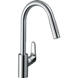 Hansgrohe Odak Krom Mutfak Bataryası  31833000