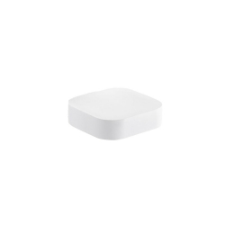 Gedy Outline Metal Mat Beyaz Sabunluk
