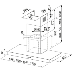 Franke Davlumbaz Format Fdf H70 9557L Xs Inox 90 Cm Hemen Al