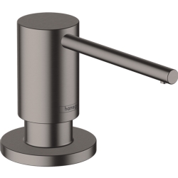 Hansgrohe Siyah Krom Sıvı Sabunluk