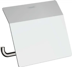 Hansgrohe AddStoris Kapaklı Krom Tuvalet Kağıtlığı 41753000