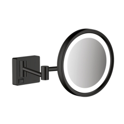 Hansgrohe AddStoris Led Işıklı Mat Siyah Makyaj Aynası