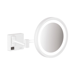 Hansgrohe AddStoris Led Işıklı Mat Beyaz Makyaj Aynası