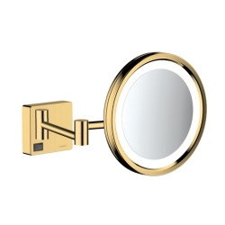 Hansgrohe AddStoris Led Işıklı Altın Makyaj Aynası