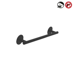 Decor Walther Basic 39 Cm Mat Siyah Yapışkanlı Havluluk Hemen Al