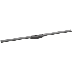 Hansgrohe Linear Mat Siyah Krom Duş Kanalı 120 Cm