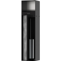 Hansgrohe XtraStoris Rock Satin Siyah Ankastre Tuvalet Fırçalığı ve Kağıtlığı 56062670