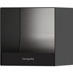 Hansgrohe XtraStoris Original Satin Siyah Ankastre Tuvalet Kağıtlığı Hemen Al