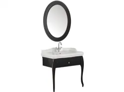 Kale Victorian 90 Cm Antrasit Banyo Dolabı Takımı Hemen Al