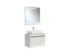 Kale Idea 2.0 80 Cm Parlak Beyaz Tek Çekmeceli Banyo Dolabı Takımı 610100200604 Hemen Al