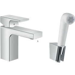 Hansgrohe Vernis Shape 160 Cm Duş Hortumlu El Duşu ve Lavabo Bataryası