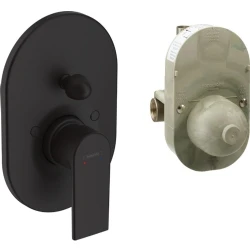 Hansgrohe Vernis Shape Mat Siyah Ankastre Banyo Batarya Seti Hemen Al