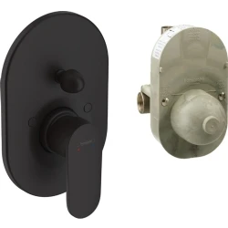 Hansgrohe Vernis Blend Mat Siyah Ankastre Banyo Batarya Seti Hemen Al