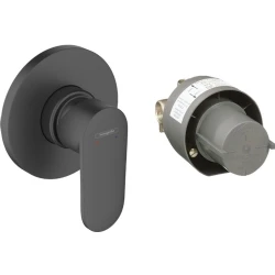 Hansgrohe Vernis Blend Mat Siyah Ankastre Duş Batarya Seti Hemen Al
