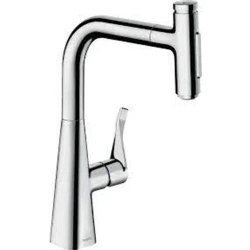 Hansgrohe Tek Kollu Mutfak Bataryası 240 Çekilebilir Sprey Krom 73817000 Hemen Al