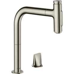 Hansgrohe Metris Select 2 Delikli Tek Kollu Krom Mutfak Bataryası 73818800