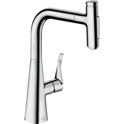 HansGrohe Metris Select M71-H240 Krom Eviye Bataryası