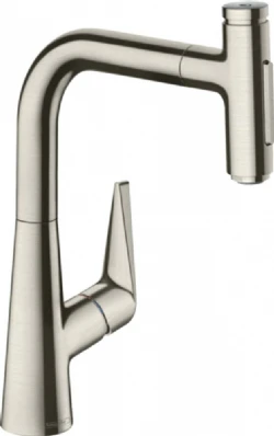 Hansgrohe Talis Select Tek Kollu Mutfak Bataryası 220 Çekilebilir Sprey Krom 73868800 Hemen Al