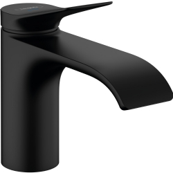 Hansgrohe Vivenis 80 Tek Akım Satin Siyah Batarya