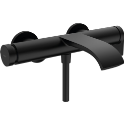 Hansgrohe Vivenis Tek Kollu Satin Siyah Banyo Bataryası 75420670