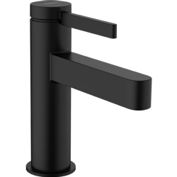 Hansgrohe Finoris Tek Kollu Mat Siyah Lavabo Bataryası