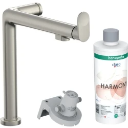 Hansgrohe Aqittura M91 Paslanmaz Çelik Evye Bataryası 76802800 Hemen Al
