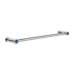 Windisch Moonlight Round 51,5 Cm Mavi Kristal-Krom Havluluk Hemen Al