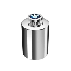 Windisch Moonlight Round Mavi Kristal-Krom Pamukluk Hemen Al