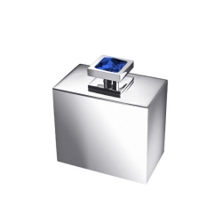 Windisch Moonlight Square Mavi Kristal-Krom Pamukluk