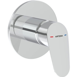 Artema Flow Round Ankastre Duş Bataryası - A43272