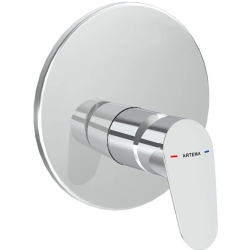 Artema Flow Round Ankastre Mekanik Banyo Bataryası - A43302