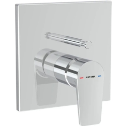 Artema Flow Square Ankastre Mekanik Banyo Bataryası - A43238