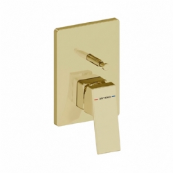 Artema Minimax Square Soft Altın Sıva Üstü Ankastre Banyo Bataryası (A4373274)