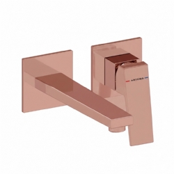 Artema Minimax Square Ankastre Lavabo Bataryası Uzun Bakır (A4359329)