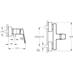 Artema Minimax Square Duş Bataryası - A43521 Hemen Al