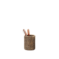 Decor Walther Basket Kahve Tezgah Üstü Diş Fırçalık