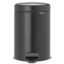 Brabantia 3 Lt Pedallı Mat Siyah Çöp Kovası - A.2BR.113321 Hemen Al