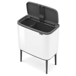 Brabantia Bo 12+23 Lt Ayaklı Dokunmatik Beyaz Çöp Kovası - A.2BR.313547