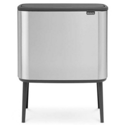 Brabantia Bo 12+23 Lt Ayaklı Dokunmatik Paslanmaz Çelik Çöp Kovası - A.2BR.316227