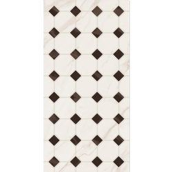 Çanakkale Seramik Fon-8029 Line Calacatta Krem Dekor 30x60