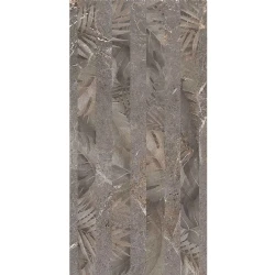 Çanakkale Seramik Fon-8816 Salvia Gri Floral Dekor 30x60 Hemen Al